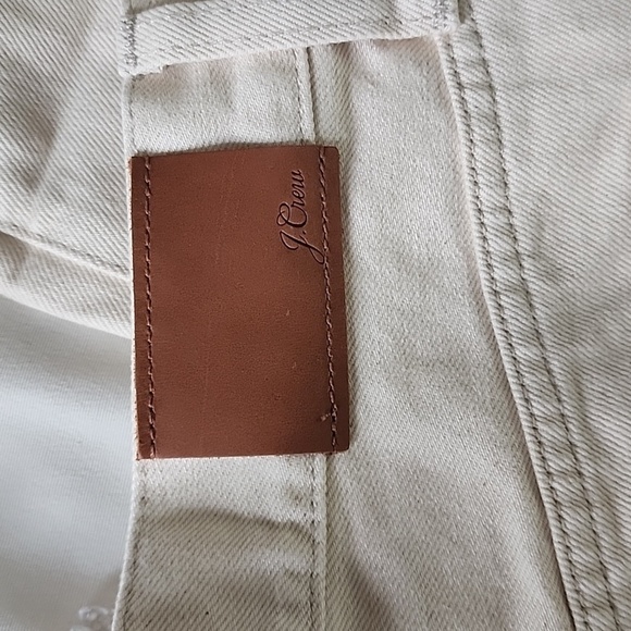NWT! J. Crew Slouchy Boyfriend Jeans in Ecru (canvas white) size 25 - Picture 5 of 8